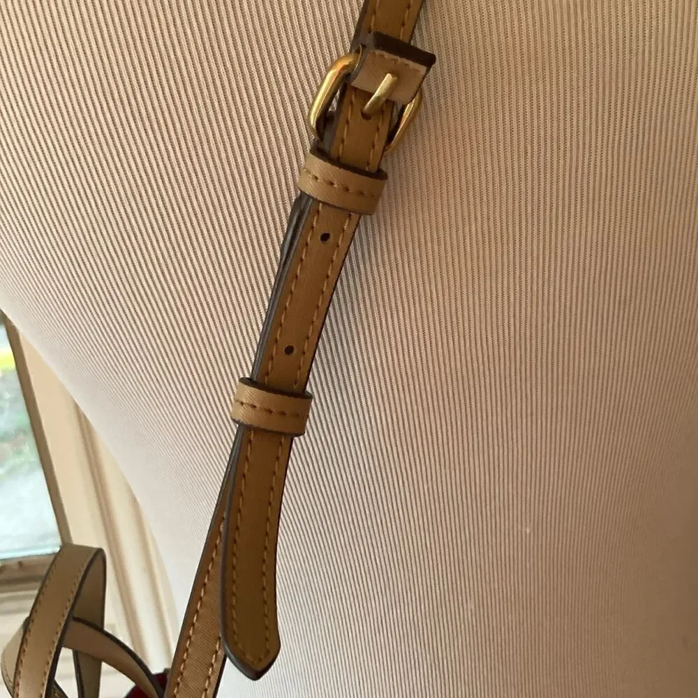 Banana Republic Blue Plaid Crossbody Bag Purse EUC